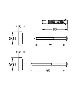 GROHE Ausgleichsscheibe 26496 für Tempesta Flex Duschsysteme chrom – Bild 5