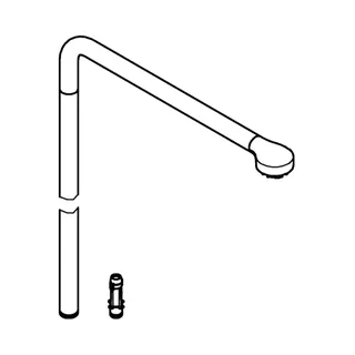 GROHE Brauserohr Euphoria SmartControl 48497 125cm für 26507/26508 chrom – Bild 4