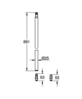 GROHE Brauserohr Euphoria SmartControl 48498 95cm für 26507/26508/26509 chrom – Bild 5