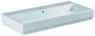 GROHE Aufsatzwaschtisch Cube Keramik 39475 100cm PureGuard alpinweiß