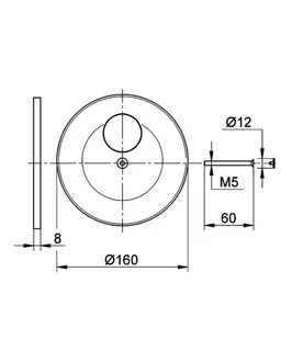 GROHE Wandrosette 440432 für Eichelberg UP-Brausebatterie MultiFlow chrom – Bild 5