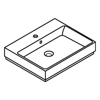 GROHE Aufsatzwaschtisch Cube Keramik 39477 60cm PureGuard alpinweiß – Bild 4