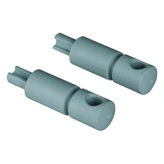 GROHE Stoßdämpfer 49528 für Bau Keramik WC-Sitz mit Soft Close Funktion weiß – Bild 2