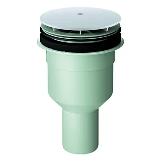 GROHE Ablaufgarnitur 49533 für Duschwanne Abgang senkrecht alpinweiß – Bild 2