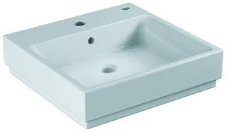 GROHE Aufsatzwaschtisch Cube Keramik 39478 50cm PureGuard alpinweiß