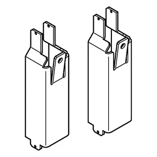 GROHE Abstützungsset Rapid SLX 39607 für WC-Keramiken mit kleiner Auflagefläche – Bild 4