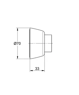GROHE Wandrosette 440423 konisch für Eichelberg EHM und Thermostate chrom – Bild 4