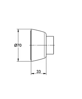 GROHE Wandrosette 440423 konisch für Eichelberg EHM und Thermostate chrom – Bild 5