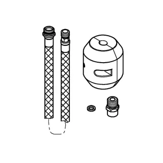 GROHE Brauseschlauch 48355 – Bild 3
