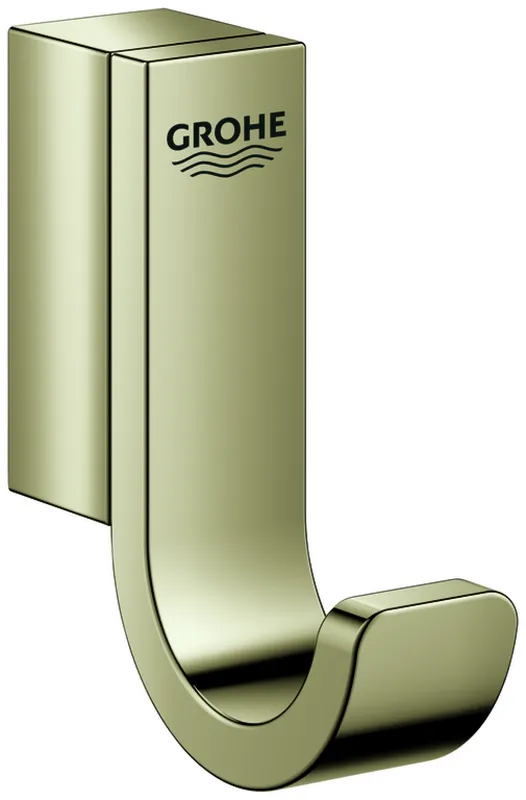 GROHE Bademantelhaken Selection 41039 einfach nickel