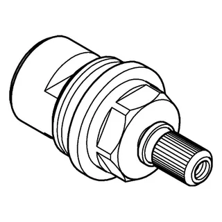 GROHE Oberteil 48509 1/2'' Keramik 90 Grad links – Bild 4