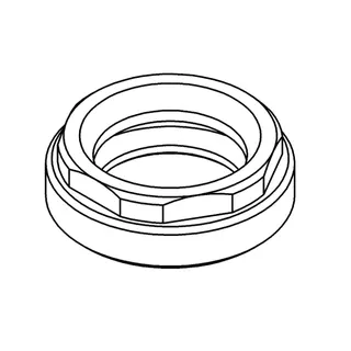 GROHE Zentralverschraubung 440422 für Eichelberg Kartuschen K40mm – Bild 3