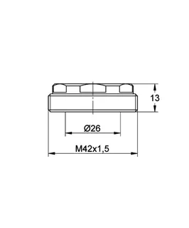GROHE Zentralverschraubung 440422 für Eichelberg Kartuschen K40mm – Bild 5