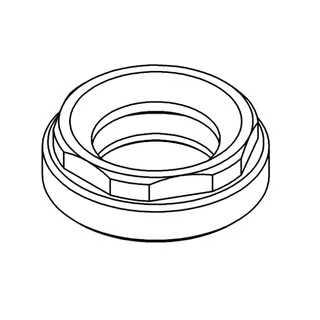 GROHE Zentralverschraubung 440421 für Eichelberg Kartuschen K35mm – Bild 3