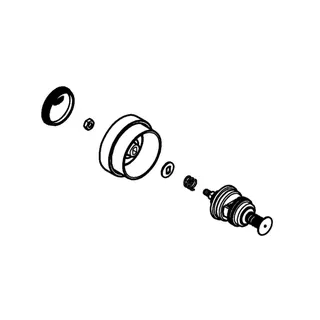 GROHE Umstellung 46920 hard graphite gebürstet – Bild 3