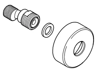 GROHE S-Anschluss 12662 hard graphite gebürstet – Bild 3
