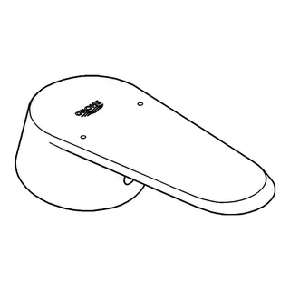 GROHE Hebel 46743 moon white – Bild 3