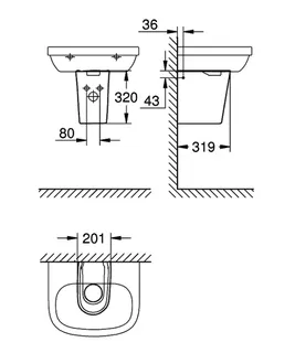GROHE Halbsäule Essence Keramik 39570 alpinweiß – Bild 5