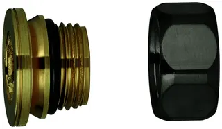 GROHE Anschlussverschraubung 45044 1/2" hard graphite gebürstet