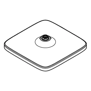 GROHE Kopfbrause Tempesta Cube 250 26685 1 Strahlart 9,5l/min. chrom – Bild 3