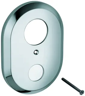 GROHE Wandrosette 440016 für Eichelberg UP-Wannenbatterie chrom – Bild 2