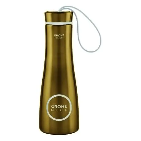 GROHE Trinkflasche GROHE Blue 40848 Edelstahl 450 ml cool sunrise gebürstet
