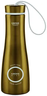 GROHE Trinkflasche GROHE Blue 40848 Edelstahl 450 ml cool sunrise gebürstet – Bild 2