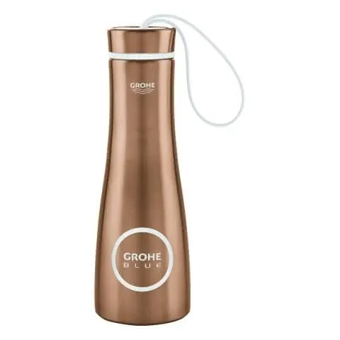 GROHE Trinkflasche GROHE Blue 40848 Edelstahl 450 ml warm sunset gebürstet