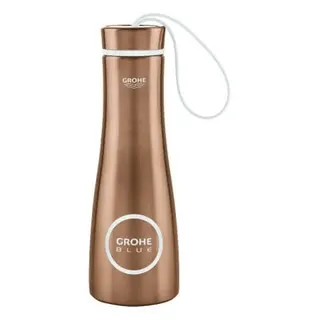 GROHE Trinkflasche GROHE Blue 40848 Edelstahl 450 ml warm sunset gebürstet