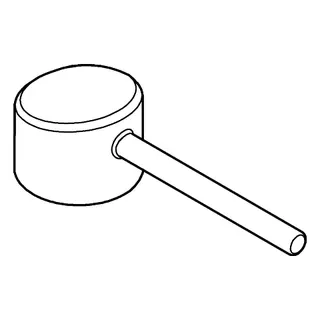 GROHE Hebel 46966 für 28 mm Kartusche chrom – Bild 3