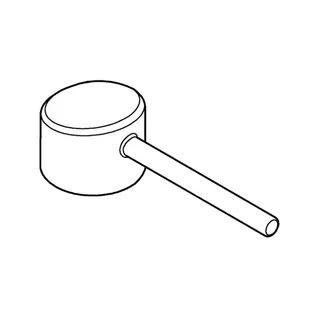 GROHE Hebel 46966 für 28 mm Kartusche chrom – Bild 4