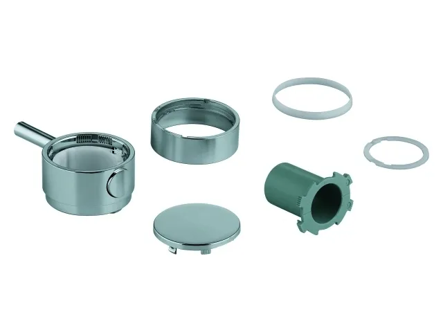 GROHE Temperaturwählgriff 49089 rund für Thermostat-Fertigmontagesets chrom