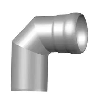 LORO-XCL BOGEN M.ENG.RADIUS 1.4404 87GR. DN 100