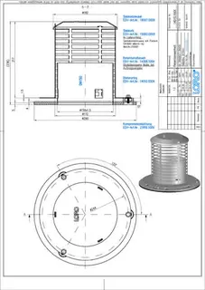 LX-RETENTIONSEINH.F.DL.SR.84,HPT. M.SIEBK.210MM,M.RETÖFFG.N.VORGABE DN 100 – Bild 2