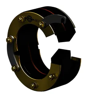 Curaflex Quick In C mit DPS DN 100 für 53,0 - 57,0 GGV / EPDM