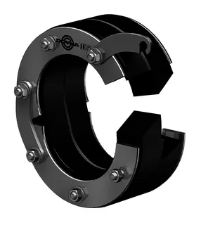 Curaflex Quick In C mit DPS DN 250 für 166,0 - 172,0 V4A / EPDM