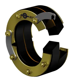 Curaflex Quick In C mit DPS DN 200 für 105,0 - 115,0 GGV / EPDM