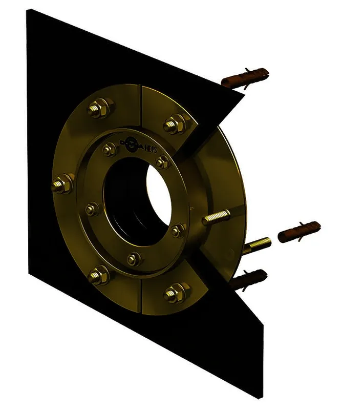 Curaflex C/2/SD/5 mit DPS DN 150 für 86,0 - 94,0 GGV / EPDM