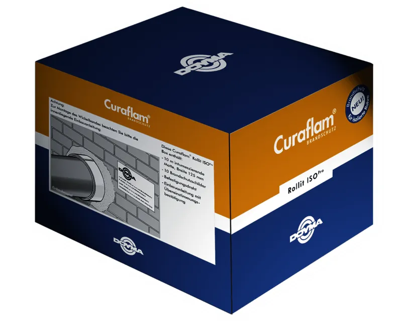 Curaflam Rollit ISO Pro Box Bandlänge: 10 m / incl. 10 BS-Schilder