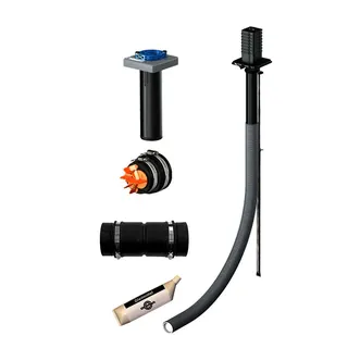 Quadro-Secura Bauherrenpaket-Einsparte f. Gebäude ohne Keller - W, E, T - 3 m