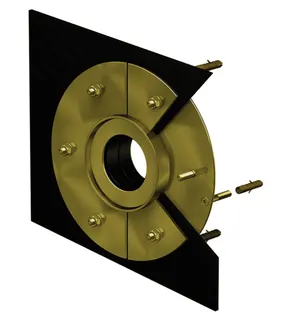 Curaflex F/2/SD/6 mit DPS DN 350 für 250,0 - 259,0 GGV / EPDM