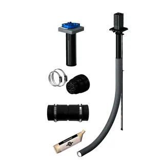 Quadro-Secura Nova R1 f. 1x Wasser (32-50 mm) 1x DN 90 3 m