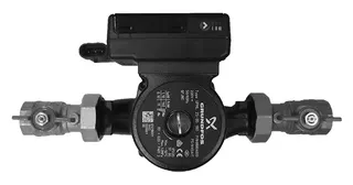 NO Pumpenbaugruppe DN 25, PWP 4 mit Umwälzpumpe 32-105 180, mehrstufig