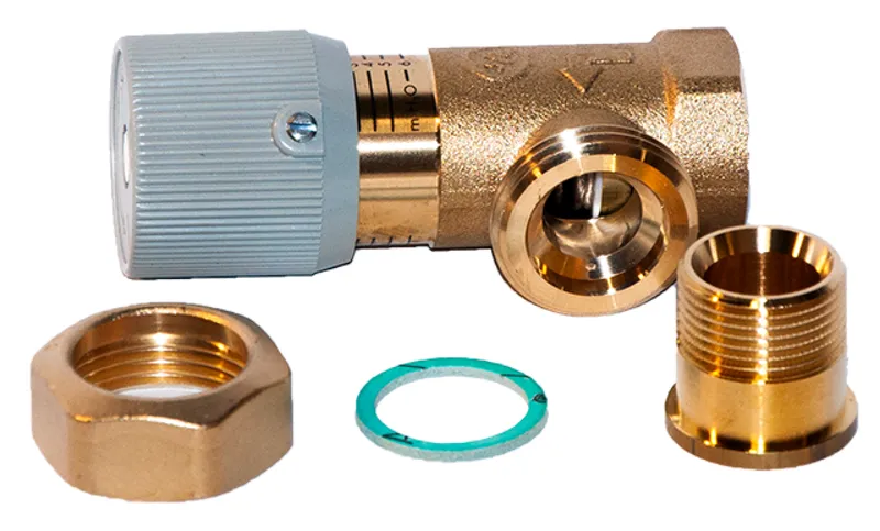 NO Überströmventil Dual, ÜVD 3/4", für Reihenspeichereinbindung L/W dual