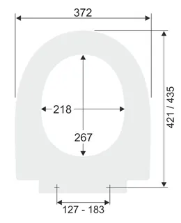 WC-Sitz mit Deckel Typ S574410 zu 4U Absenkautomatik Edelstahl abnehmbar weiß – Bild 2