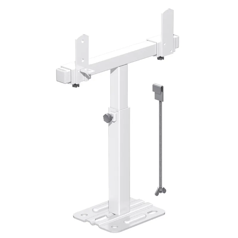 WEMEFA Hubkons. Fertigboden Konv. weiß pulverbeschichtet, 10-8510-150