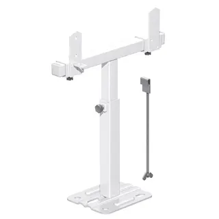 WEMEFA Hubkons. Fertigboden Konv. weiß pulverbeschichtet, 10-8510-150