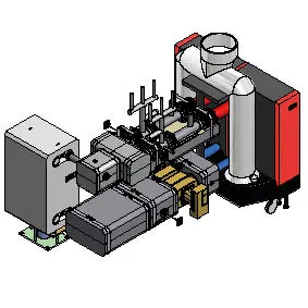 RE Hydraulik-Set mit Wärmetauscher für Gas 620 Ace 710