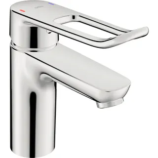 EHM Waschtisch-Batt. HANSACARE 4602 Bügelh. Bed.he. lang Ausld. 114 mm chr