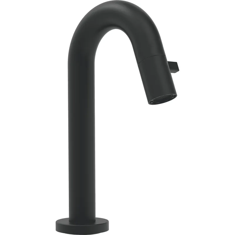 EHM Waschtisch-Batt. HANSANOVA 5093 Ausld. 94 mm DN15 Matt-Schwarz